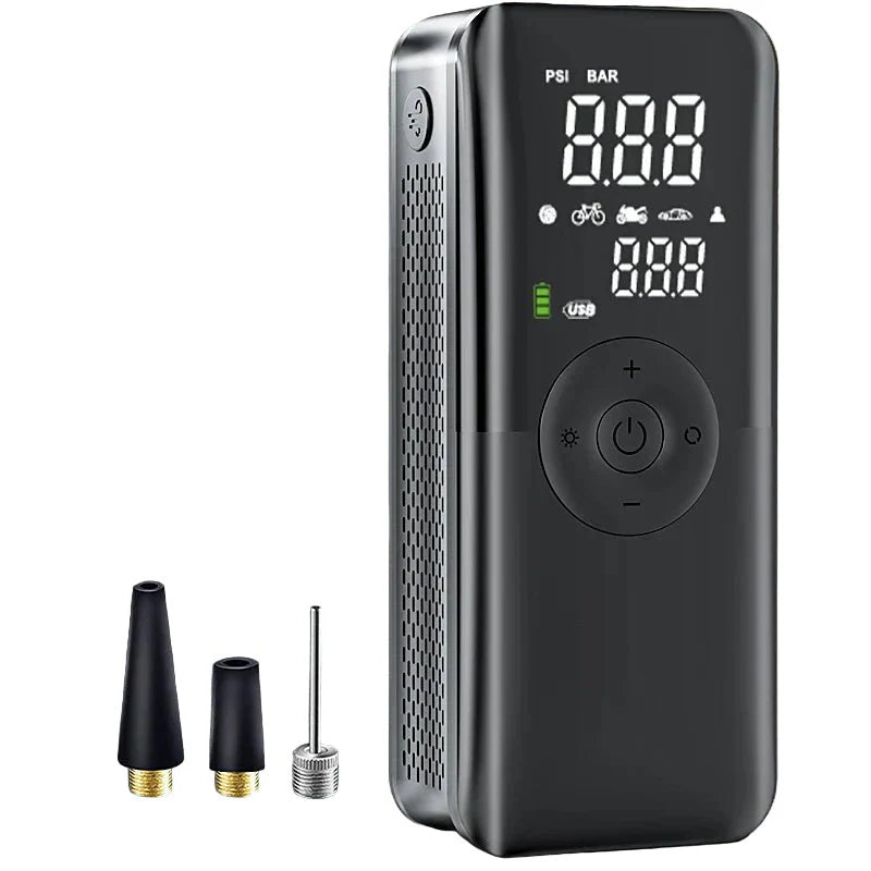 Skorter | AirGo Max – Portable Tire Inflator with Digital Display & 150 PSI Power