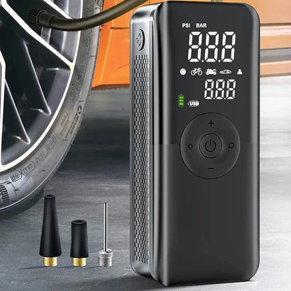 Skorter | AirGo Max – Portable Tire Inflator with Digital Display & 150 PSI Power