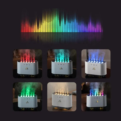 Skorter | Airmist Pro – Ultrasonic Humidifier with LED Light & 6 Nozzles