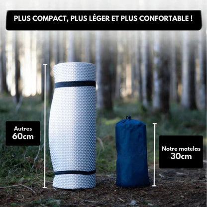 Skorter | AirTrek Mat – Inflatable Camping Mattress with Foot Pump & Built-In Pillow