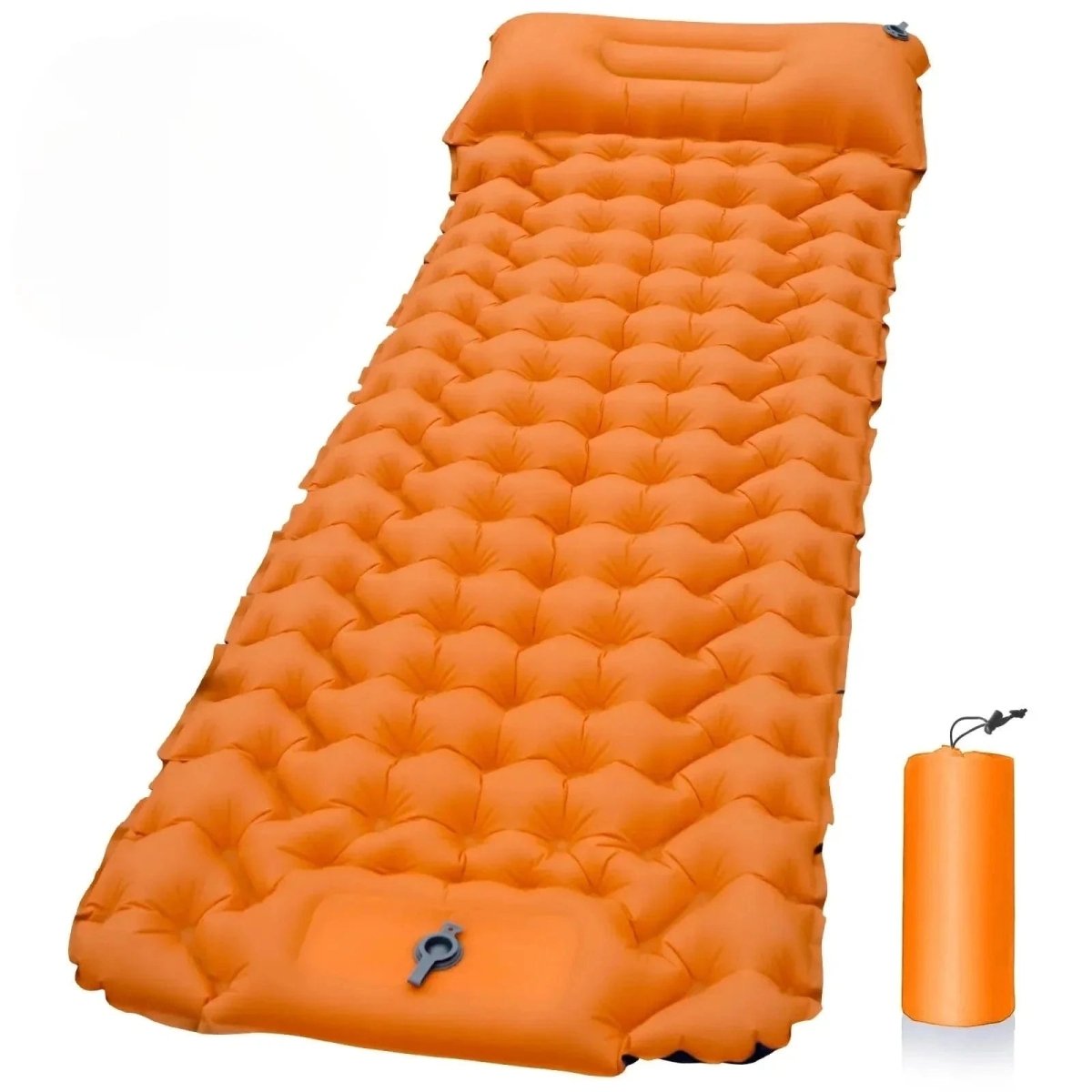 Skorter | AirTrek Mat – Inflatable Camping Mattress with Foot Pump & Built-In Pillow