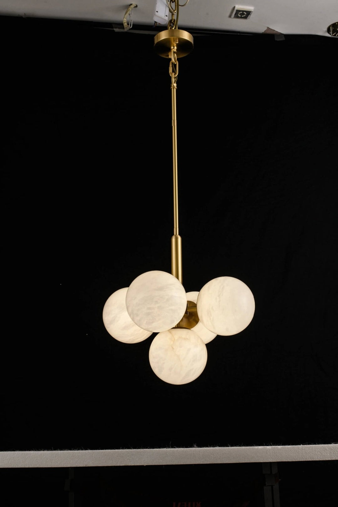 Alabaster Global Rod/Cord Pendant - SKØRTER