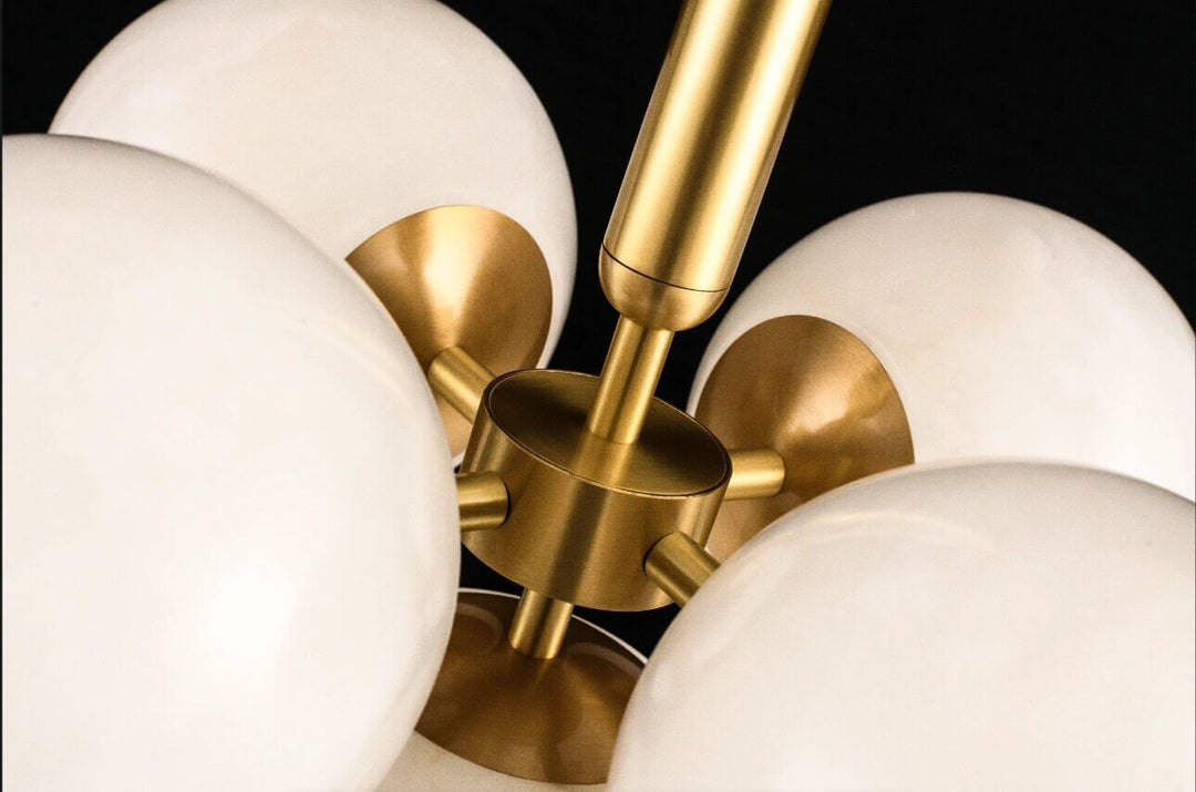 Alabaster Global Rod/Cord Pendant - SKØRTER