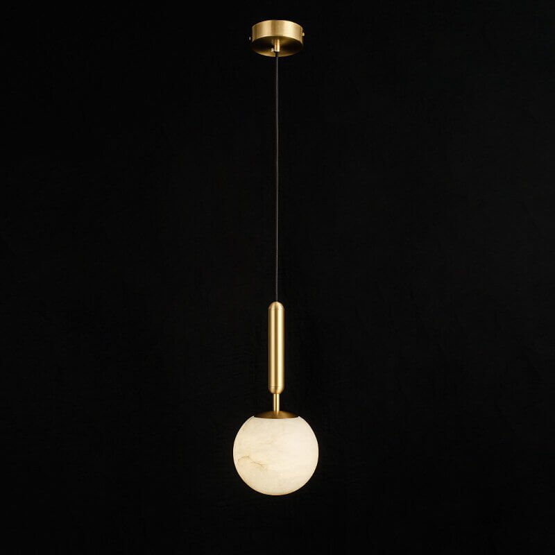 Alabaster Global Rod/Cord Pendant - SKØRTER