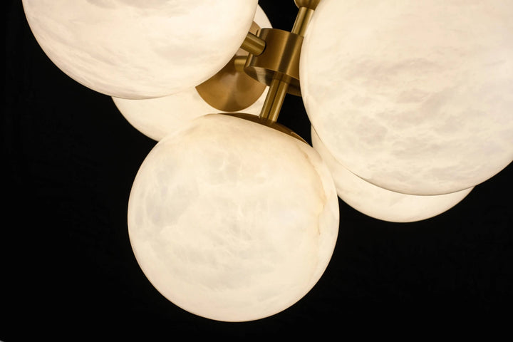 Alabaster Global Rod/Cord Pendant - SKØRTER