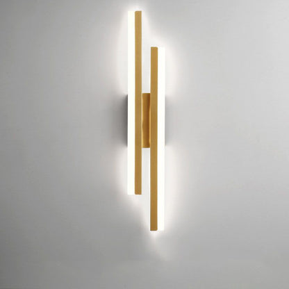 Skorter | Alana Wall Lamp in Black and Gold Elegant and durable