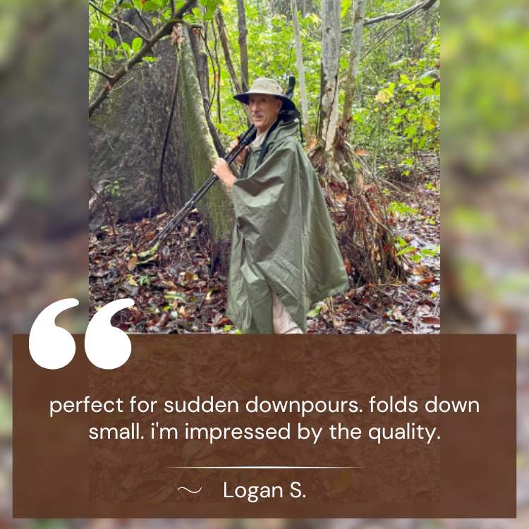 Skorter | All-Terrain Trek Poncho | Waterproof, Packable & Lightweight for Outdoor Adventures and Emergency Preparedness