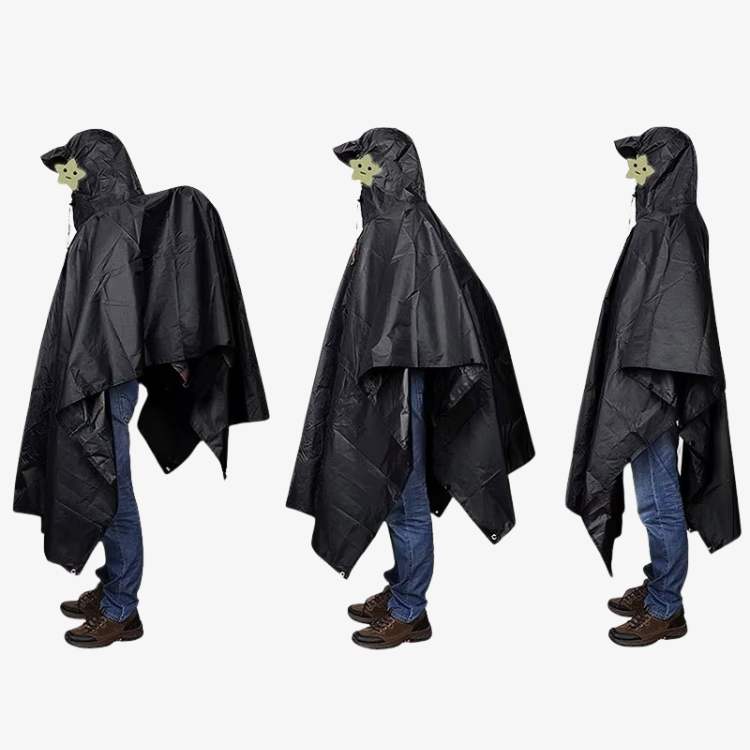 Skorter | All-Terrain Trek Poncho | Waterproof, Packable & Lightweight for Outdoor Adventures and Emergency Preparedness