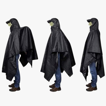 Skorter | All-Terrain Trek Poncho | Waterproof, Packable & Lightweight for Outdoor Adventures and Emergency Preparedness