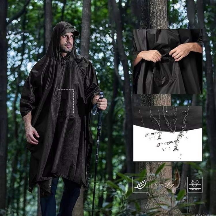 Skorter | All-Terrain Trek Poncho | Waterproof, Packable & Lightweight for Outdoor Adventures and Emergency Preparedness