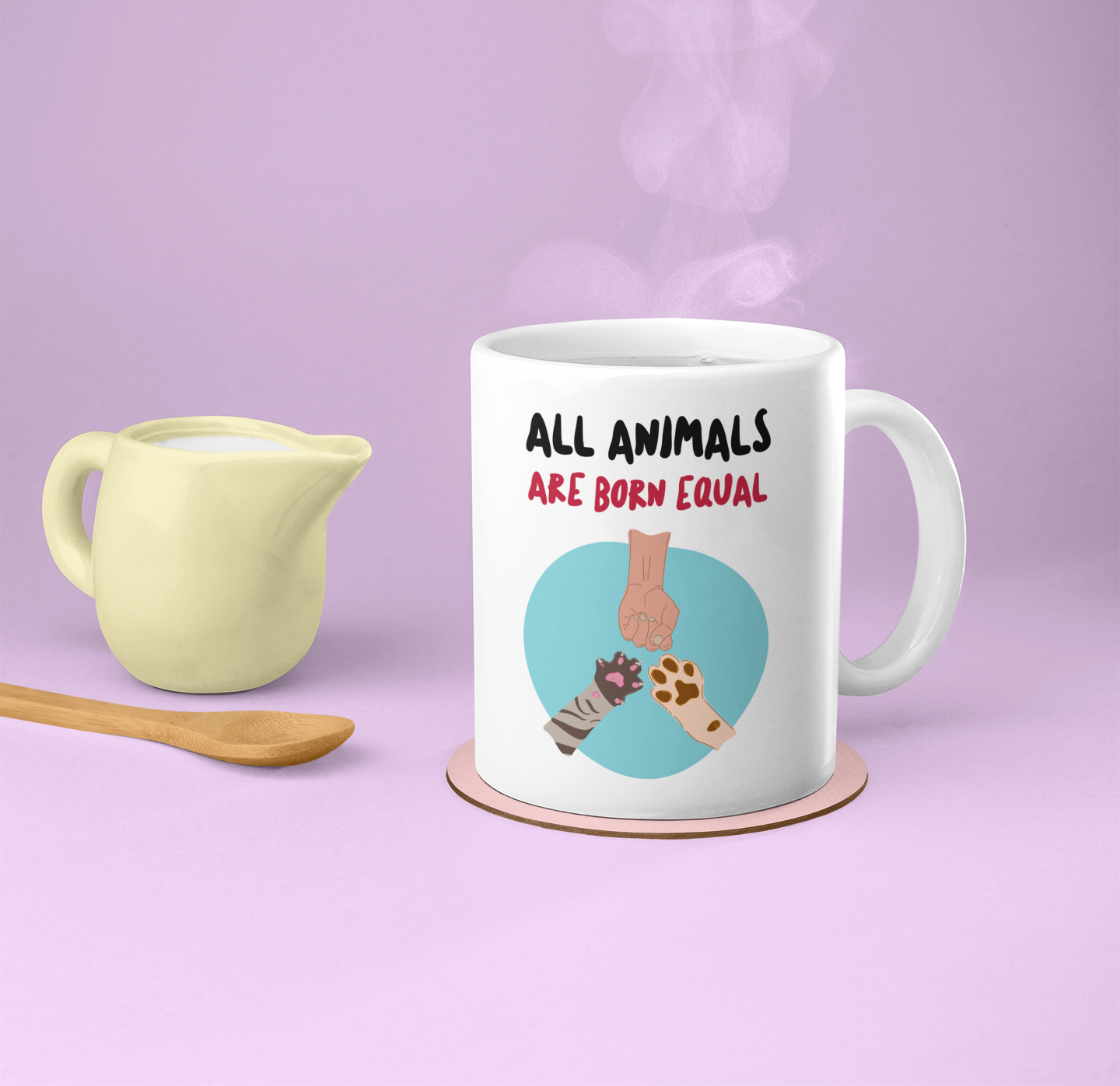 Skorter | Animals Are Born Equal Mug