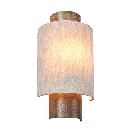 Skorter | Amayah Bronze Hammered Effect Wall Lamp