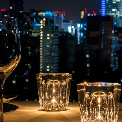 Skorter | Lamp - Luxury Diamond Crystal LED Rechargeable Table Lamp
