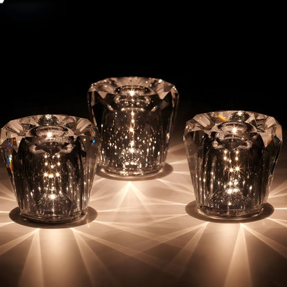 Skorter | Lamp - Luxury Diamond Crystal LED Rechargeable Table Lamp