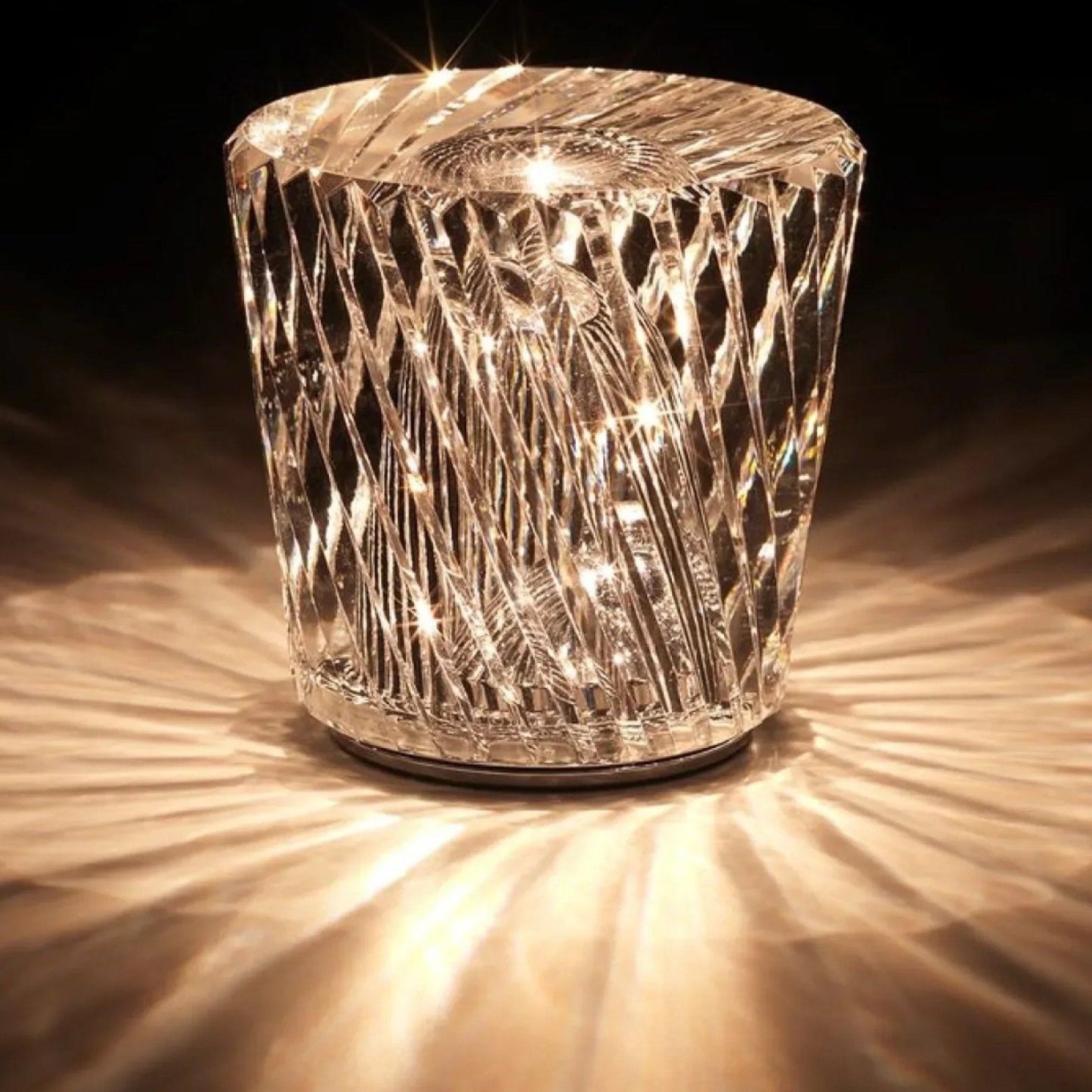 Skorter | Lamp - Luxury Diamond Crystal LED Rechargeable Table Lamp