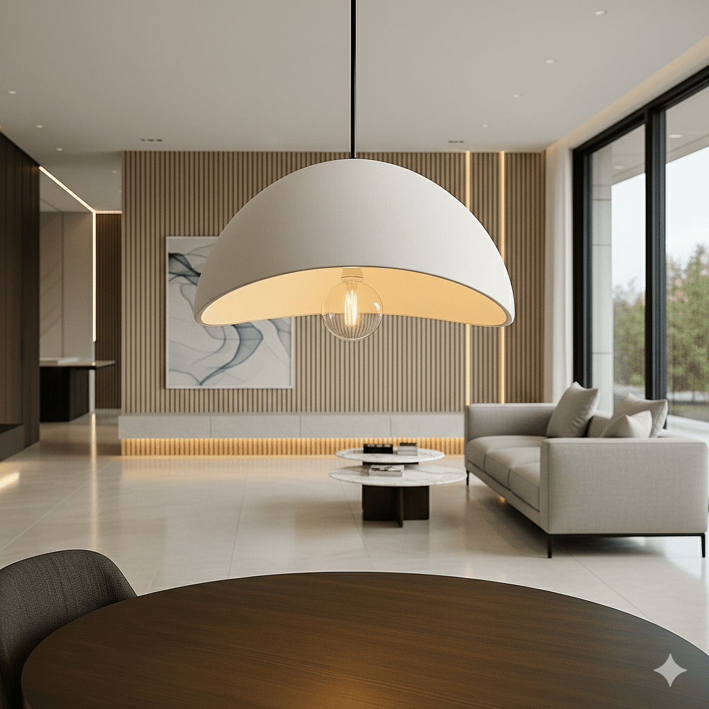 Skorter | AMBRA SHINE – Elegant Pendant Light with Dimmable Warm Glow