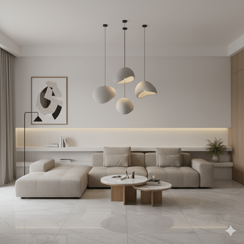 Skorter | AMBRA SHINE – Elegant Pendant Light with Dimmable Warm Glow