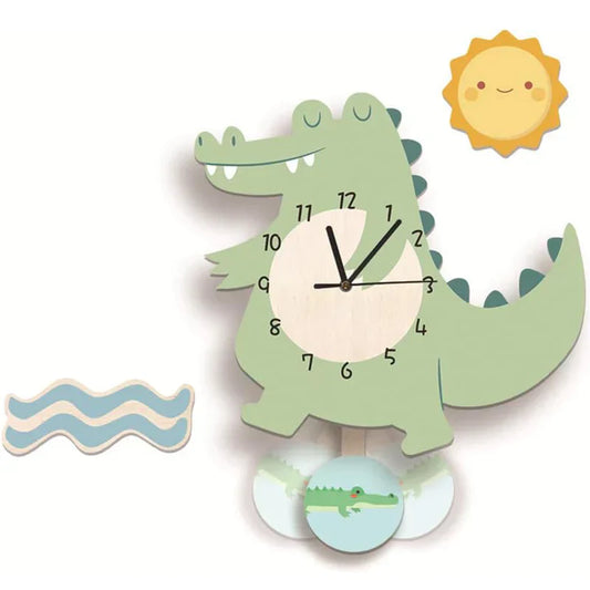Skorter | Children's Pendant Clock with Animal Patterns