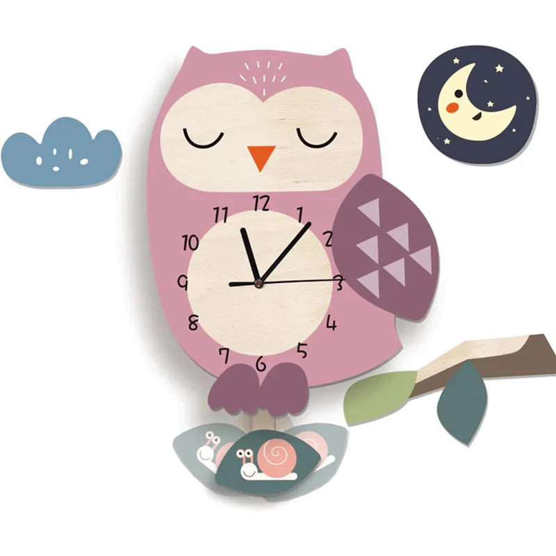 Skorter | Children's Pendant Clock with Animal Patterns