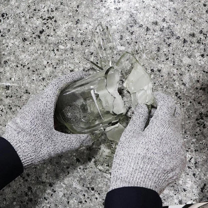 Skorter | Anti-Cut Gloves 5 Degree Safety Cut Resistant Puncture Resistant Stainless Steel