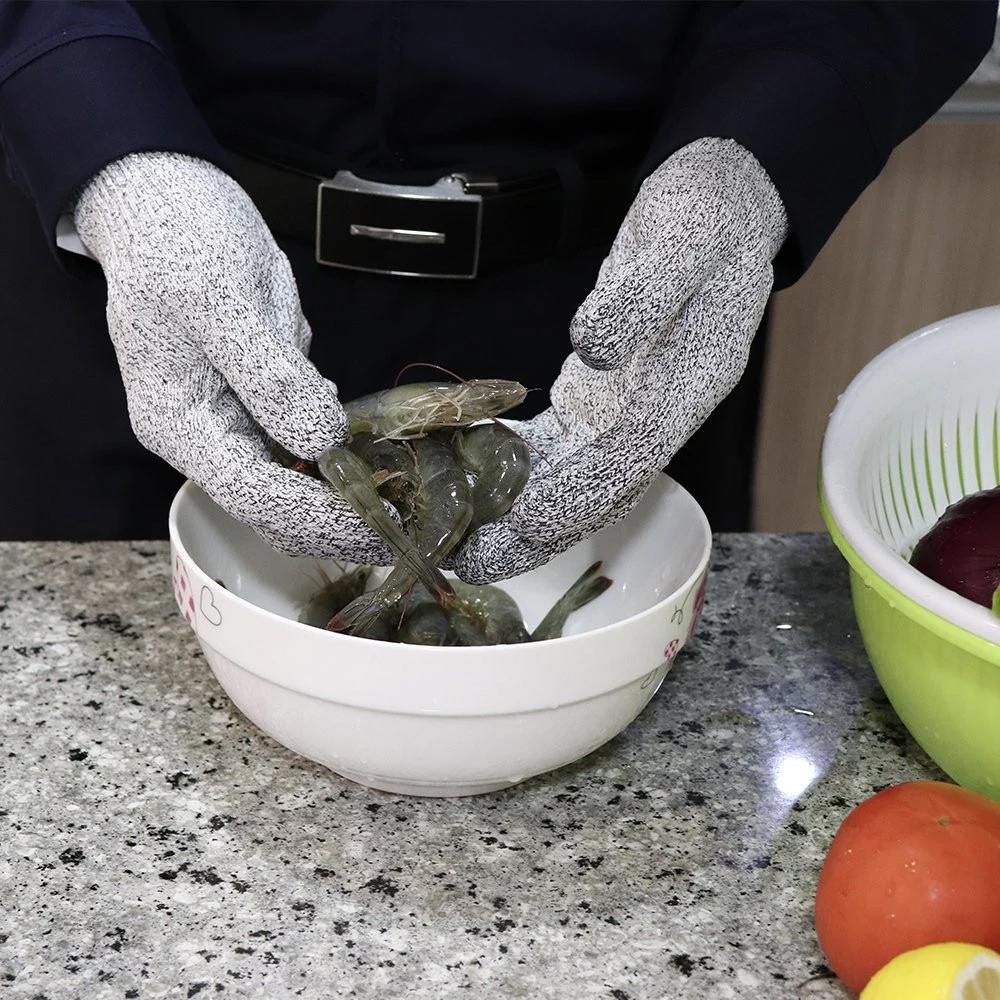 Skorter | Anti-Cut Gloves 5 Degree Safety Cut Resistant Puncture Resistant Stainless Steel