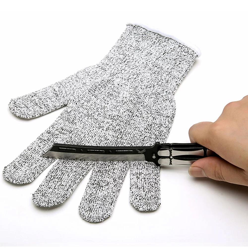 Skorter | Anti-Cut Gloves 5 Degree Safety Cut Resistant Puncture Resistant Stainless Steel