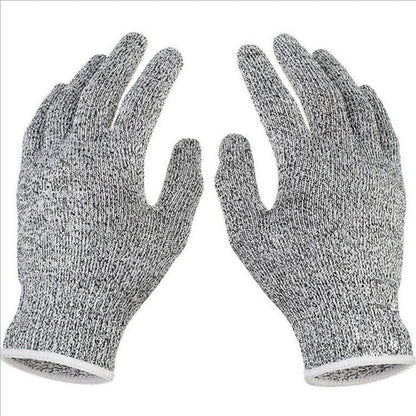 Skorter | Anti-Cut Gloves 5 Degree Safety Cut Resistant Puncture Resistant Stainless Steel