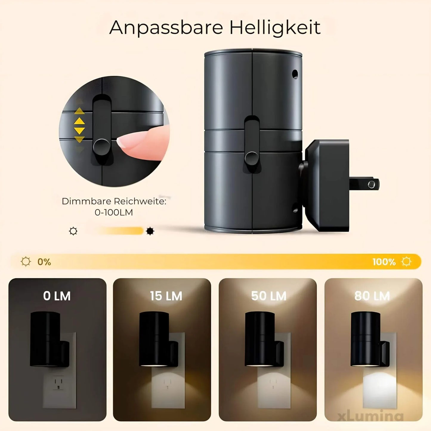 Skorter | Dimmable Night Light Plug-in