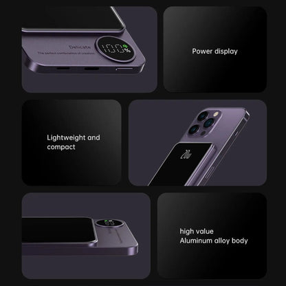 Skorter |  Magnetic Fast Charging Power Bank – Wireless, High-Capacity Backup Battery for All Devices