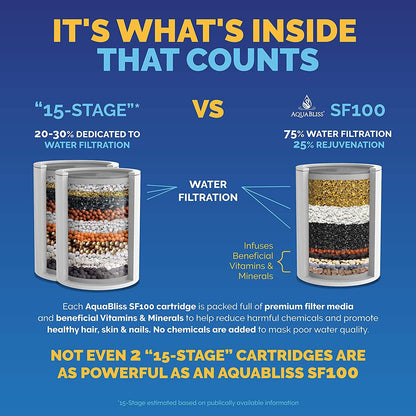 Skorter | AquaBliss High Output Revitalizing Shower Filter