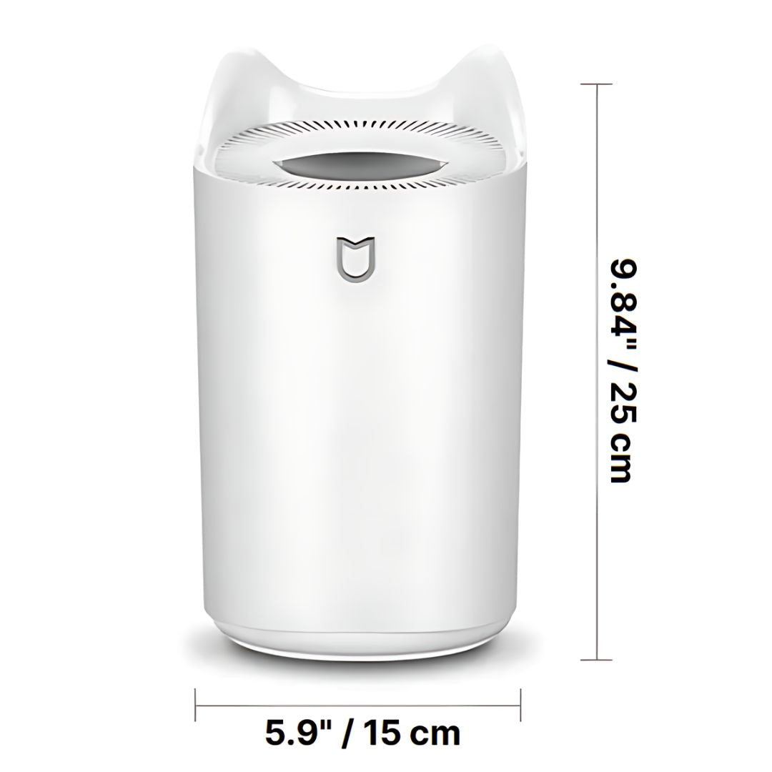 Skorter | 3000ml Ultrasonic Humidifier with Mist Technology for Respiratory Relief & Comfortable Living Spaces