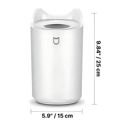 Skorter | 3000ml Ultrasonic Humidifier with Mist Technology for Respiratory Relief & Comfortable Living Spaces