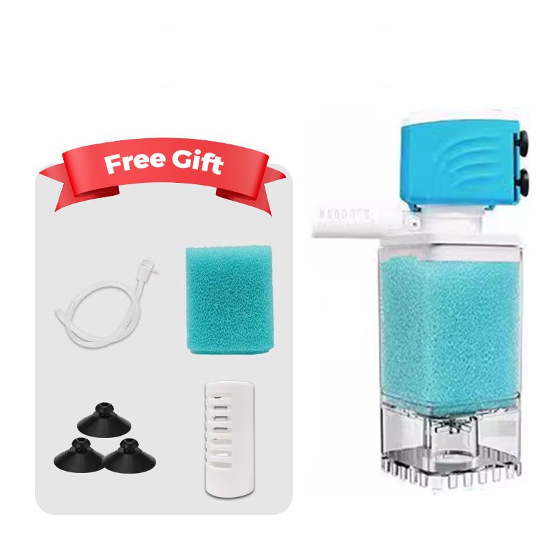 Skorter | AQUAFLOW 5-IN-1 – Crystal-Clear Water & Automatic Cleaning for Aquariums