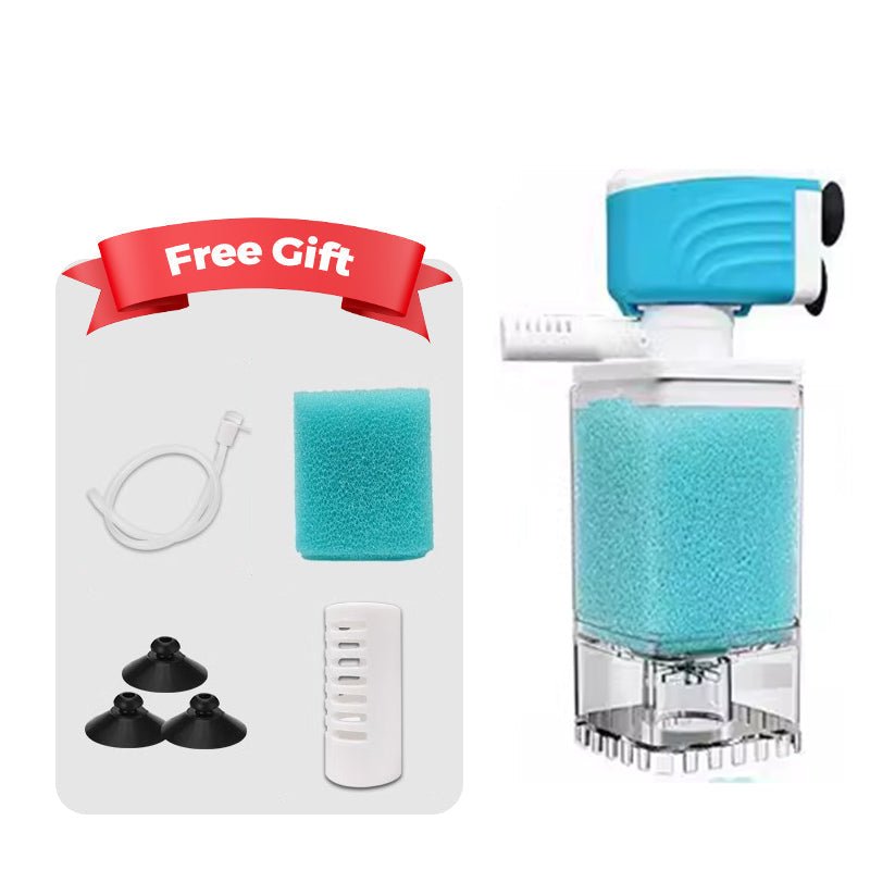 Skorter | AQUAFLOW 5-IN-1 – Crystal-Clear Water & Automatic Cleaning for Aquariums