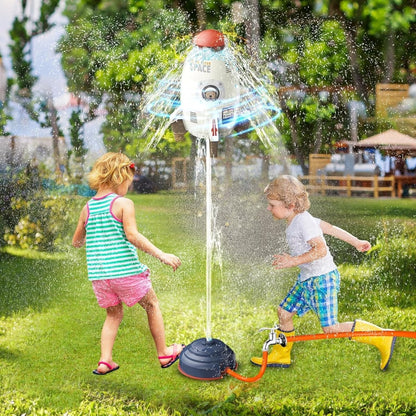 Skorter | AQUASPIN – 360° Rotating Water Sprinkler Toy for Kids