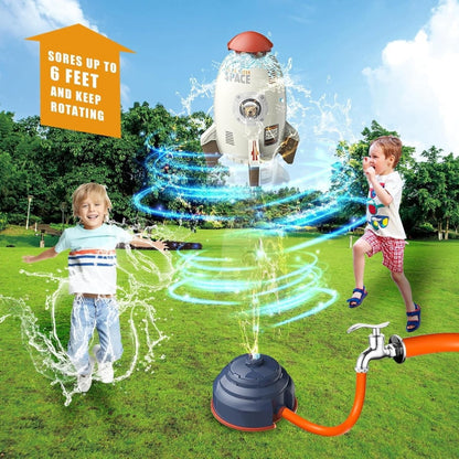 Skorter | AQUASPIN – 360° Rotating Water Sprinkler Toy for Kids