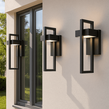 Skorter | ARCORA – Modern Outdoor Wall Lamp with LED & Weather Protection