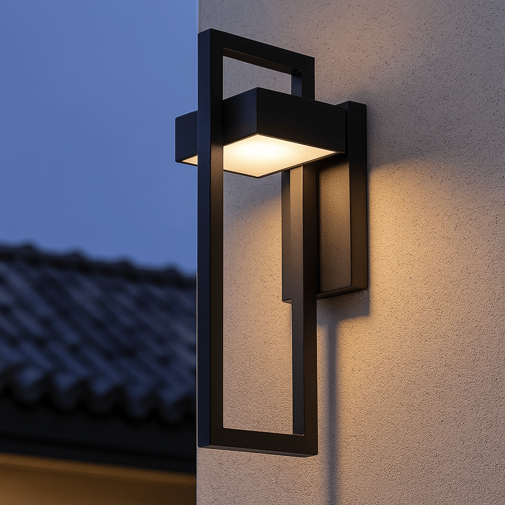 Skorter | ARCORA – Modern Outdoor Wall Lamp with LED & Weather Protection
