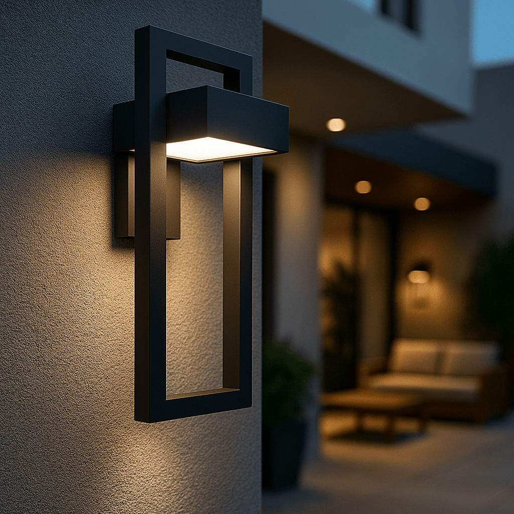 Skorter | ARCORA – Modern Outdoor Wall Lamp with LED & Weather Protection