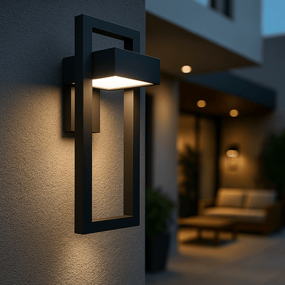 Skorter | ARCORA – Modern Outdoor Wall Lamp with LED & Weather Protection