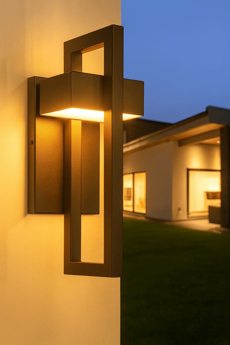 Skorter | ARCORA – Modern Outdoor Wall Lamp with LED & Weather Protection