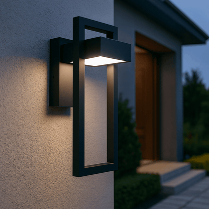 Skorter | ARCORA – Modern Outdoor Wall Lamp with LED & Weather Protection
