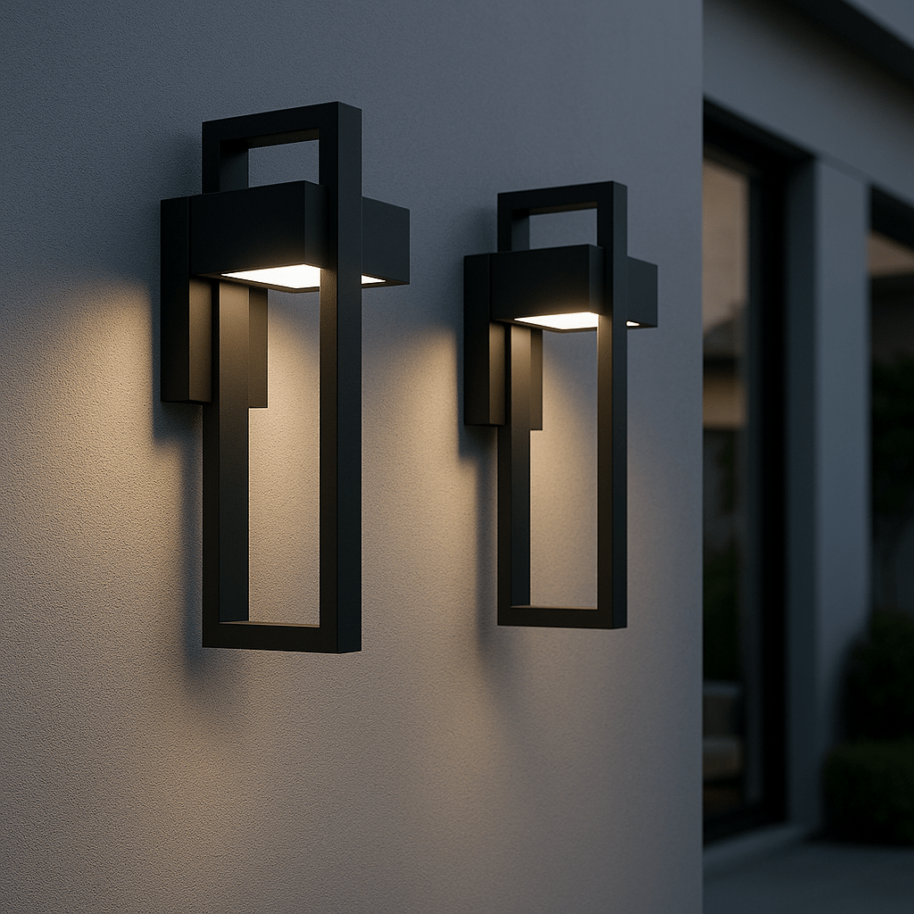 Skorter | ARCORA – Modern Outdoor Wall Lamp with LED & Weather Protection
