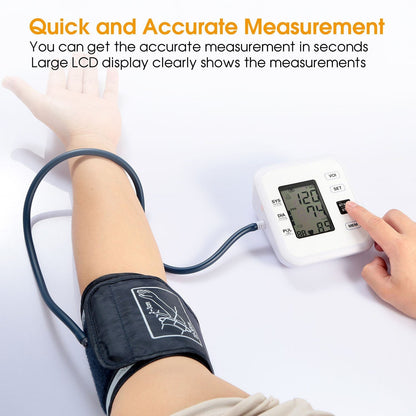 Skorter | Arm Blood Pressure Monitor with Adjustable Cuff