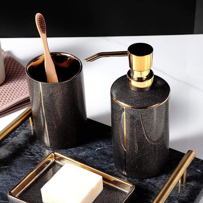 Skorter | Armani Bathroom Accessory Set