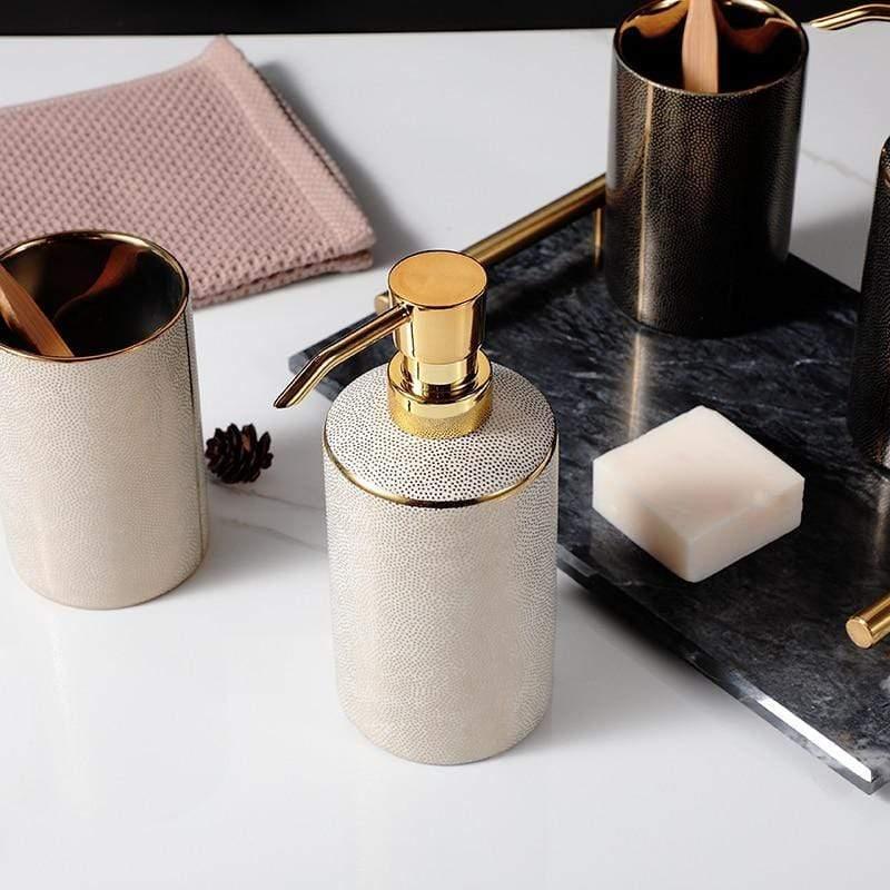 Skorter | Armani Bathroom Accessory Set