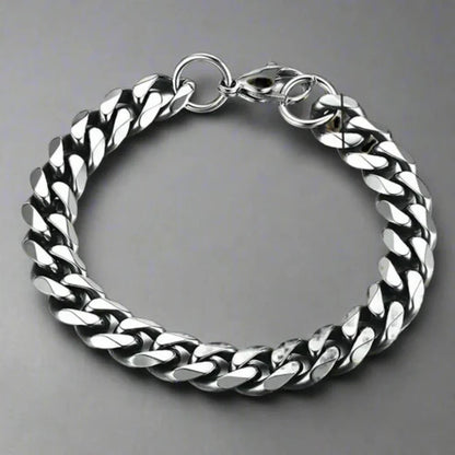 Skorter | Armored CHAIN BRACELET – Adjustable Stainless Steel Punk-Inspired Elegance