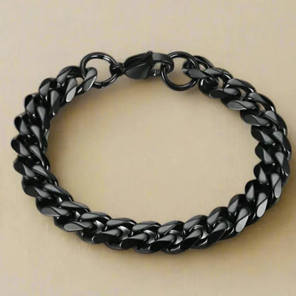 Skorter | Armored CHAIN BRACELET – Adjustable Stainless Steel Punk-Inspired Elegance