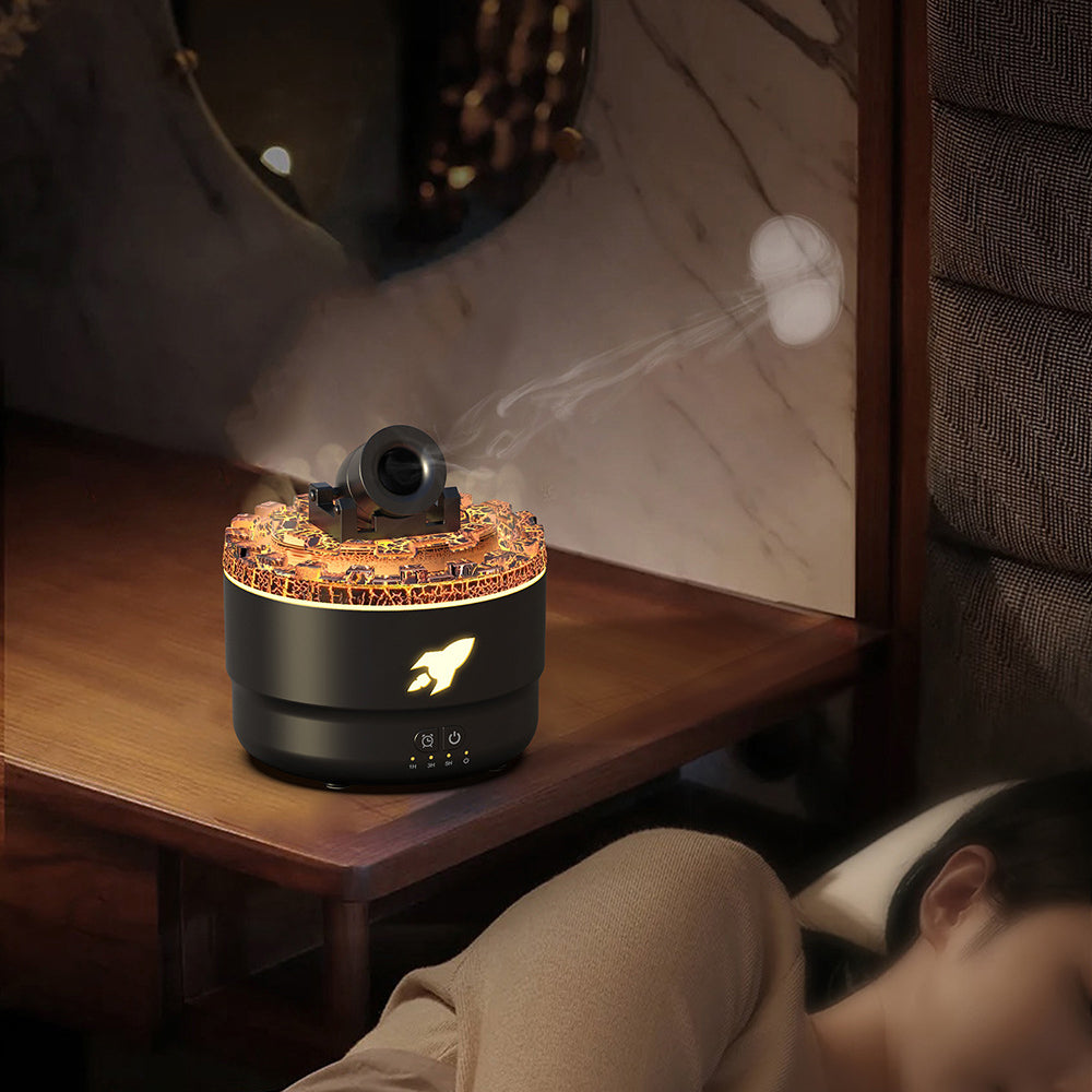 Skorter | Aroma Diffuser and Humidifier with Night Lamp - LavaGlow