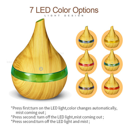 Skorter | Aroma Diffuser with Humidifier and LED Lighting - AromaGlow